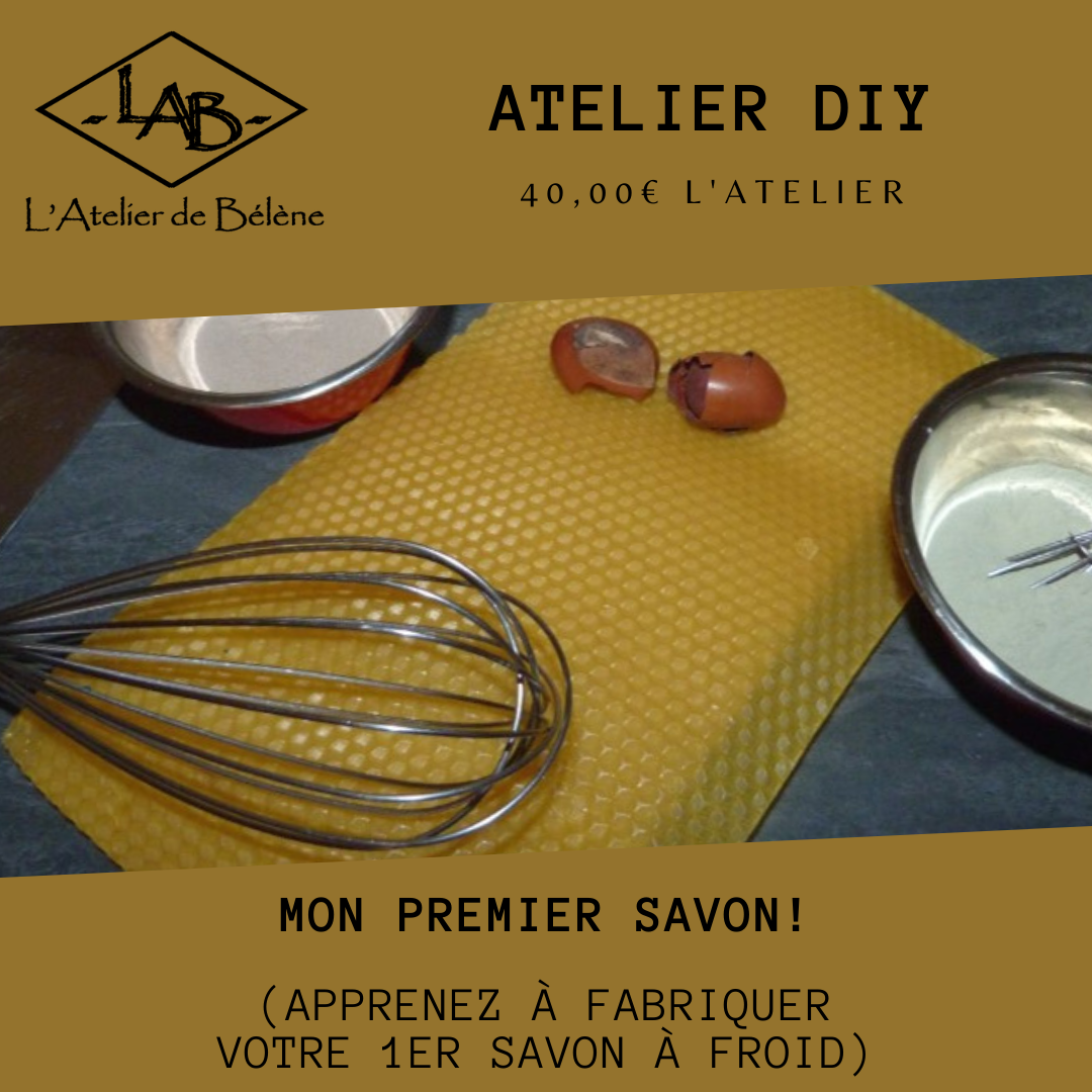 Atelier de fabrication savons artisanaux, naturels