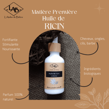 Huile de Ricin Bio (Matière première) – Image 3