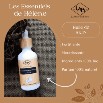 Huile de Ricin Bio (Matière première) – Image 2