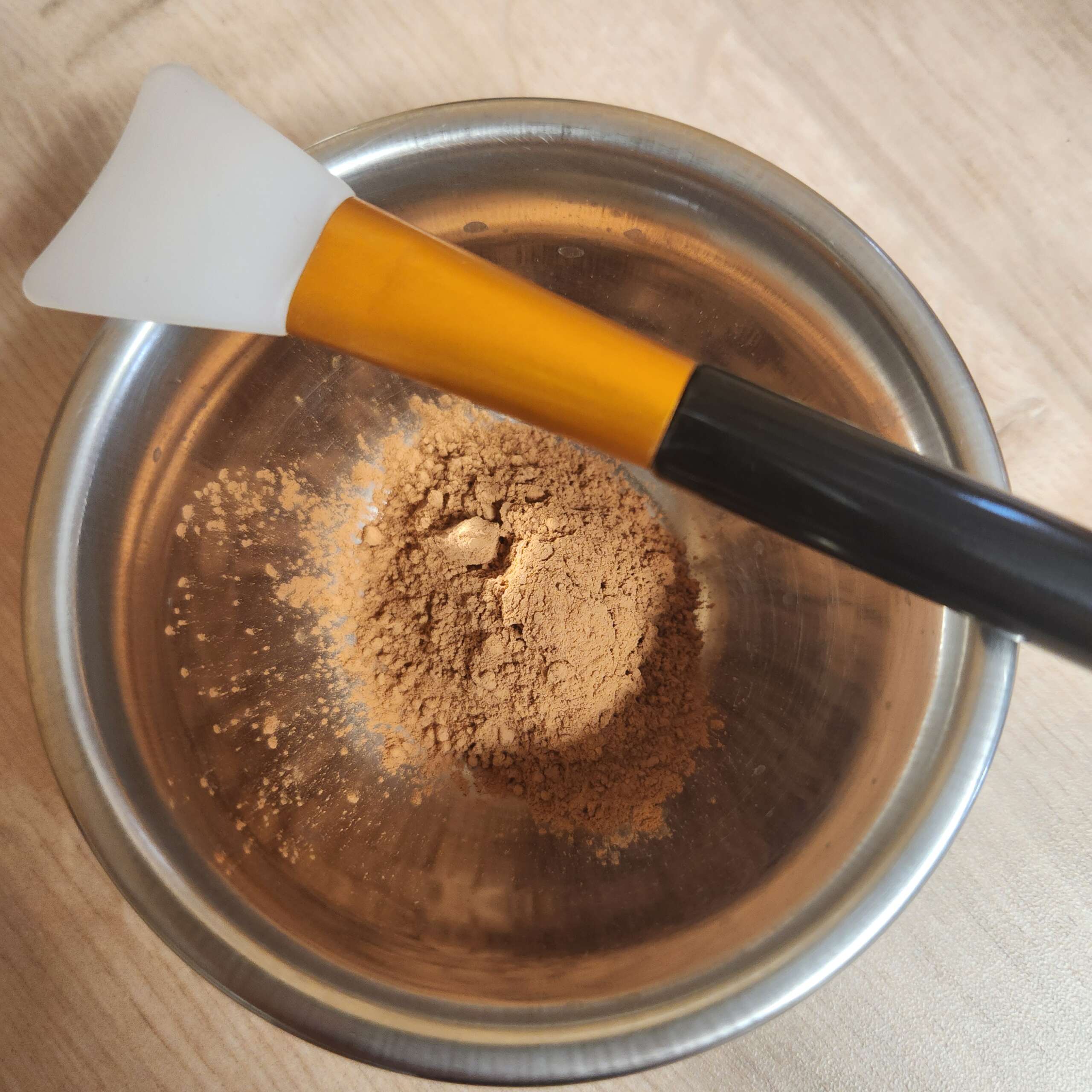 pinceau applicateur masque visage en silicone pour argile maison